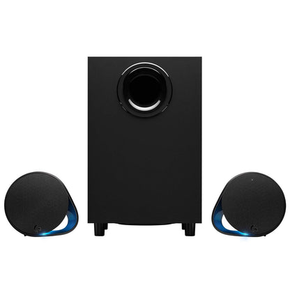 Logitech G560 Gaming Lautsprecher mit DTS:X Ultra, LIGHTSYNC RGB, 2 Satelliten & Subwoofer, immersives Sound-Erlebnis, Schwarz